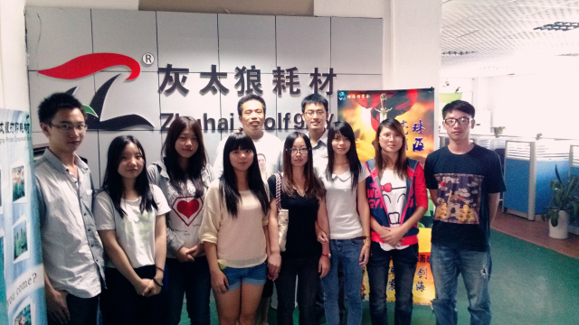 第四批实训学生合影