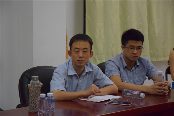 聚宝屋负责人李宝苏老师讲话