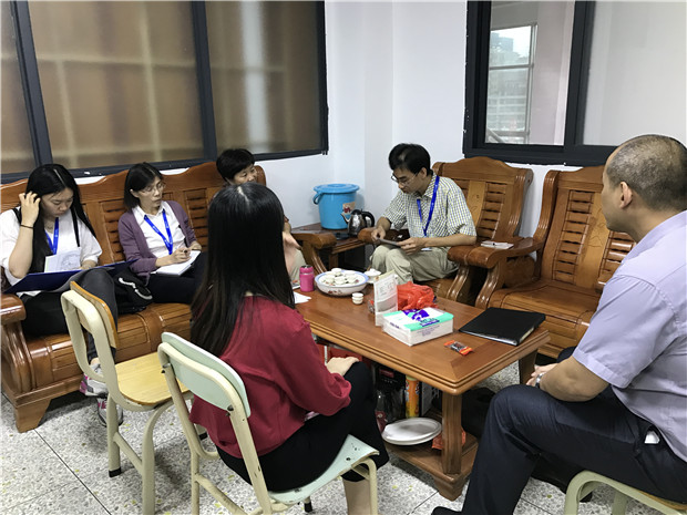 财会金融学院期中教学工作汇报现场