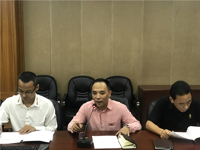 院长助理谢耿讲话